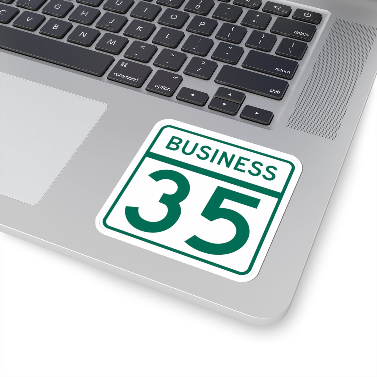 MD Route 35 Business (Maryland) (Road Sign) STICKER Vinyl Kiss-Cut Decal
