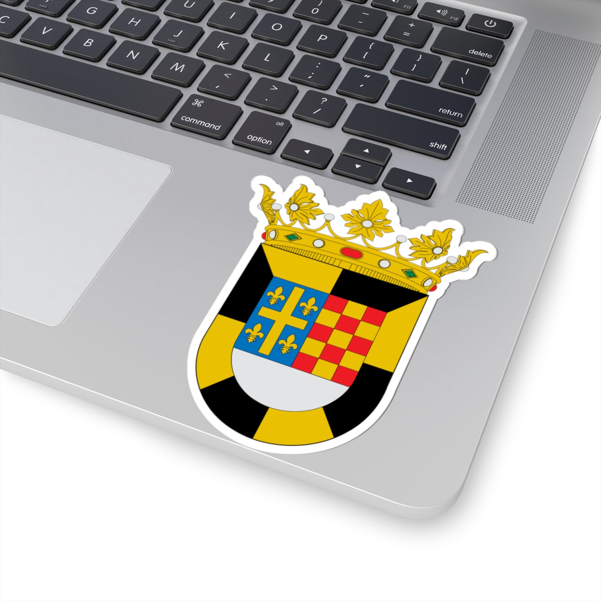 Escudo de Lalueza (Spain) (Coat of Arms) STICKER Vinyl Kiss-Cut Decal