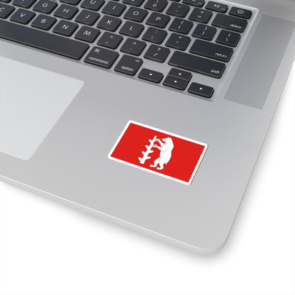Flag of Warwickshire (England) STICKER Vinyl Kiss-Cut Decal