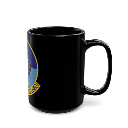 608th Air Intelligence Squadron (U.S. Air Force) Black Coffee Mug-The Sticker Space