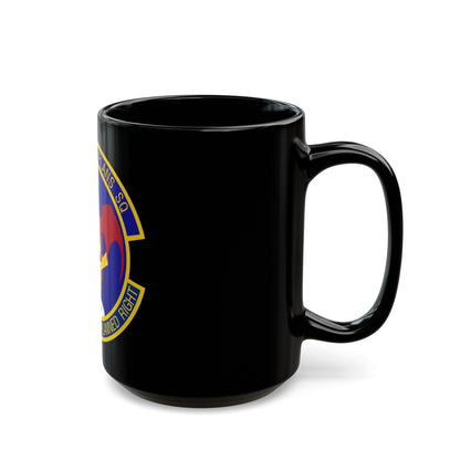 608th Combat Plans Squadron (U.S. Air Force) Black Coffee Mug-The Sticker Space