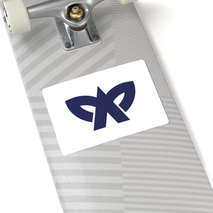 Flag of Okagaki Fukuoka (Japan) STICKER Vinyl Kiss-Cut Decal
