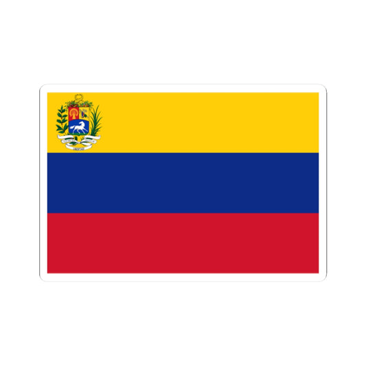 Flag of Venezuela 1836-1863 (Venezuela) STICKER Vinyl Kiss-Cut Decal