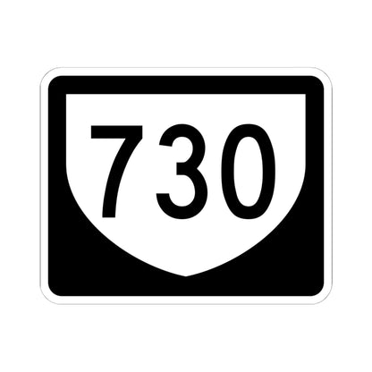 PR urban primary 730 (Puerto Rico) (Road Sign) STICKER Vinyl Kiss-Cut Decal