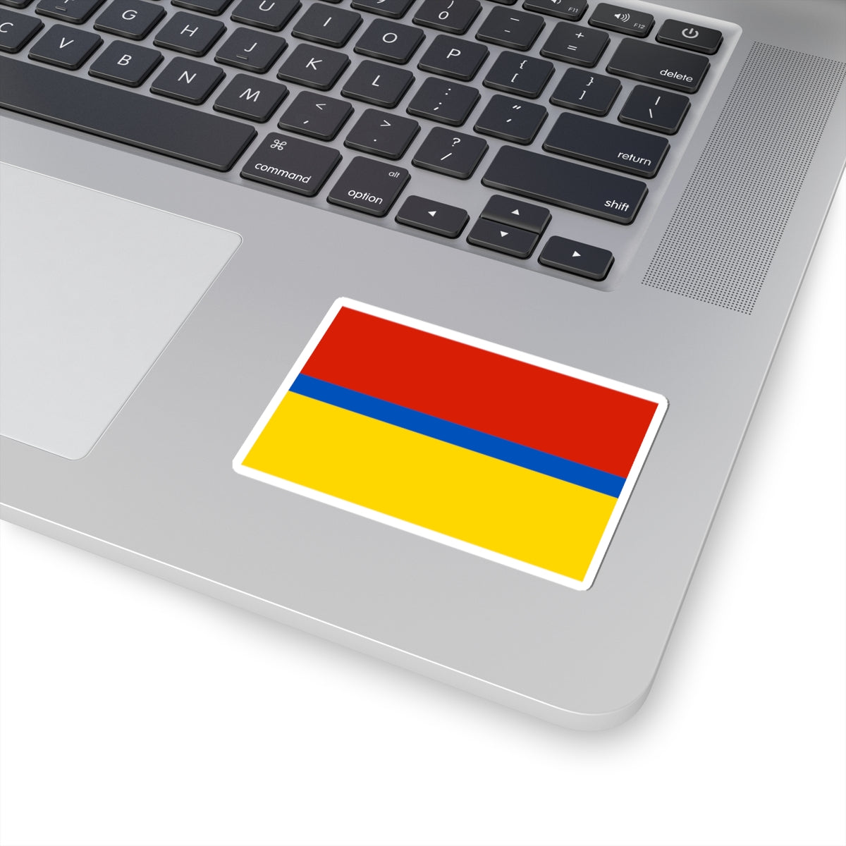 Flag of Staropoltavsky rayon Volgograd oblast (Russia) STICKER Vinyl Kiss-Cut Decal