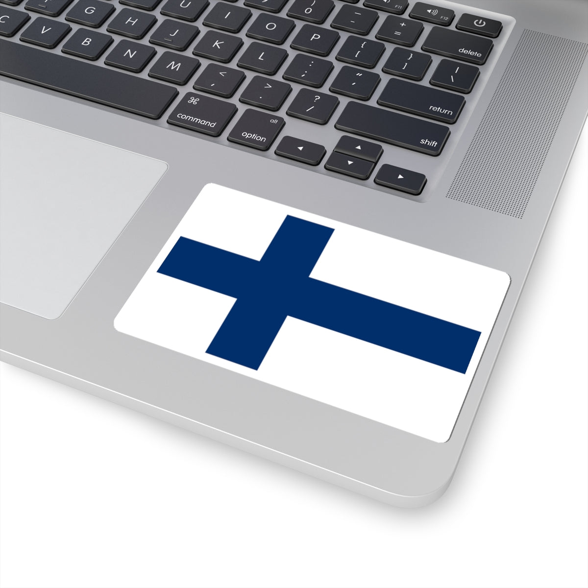 Flag of Finland (Finland) STICKER Vinyl Kiss-Cut Decal