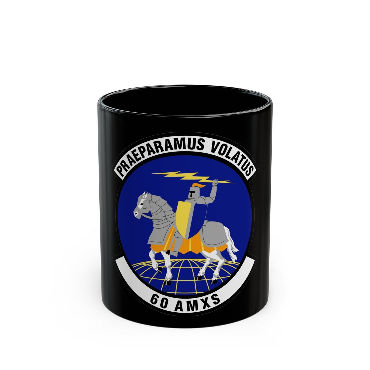 60th Aircraft Maintenance Squadron (U.S. Air Force) Black Coffee Mug-11oz-The Sticker Space