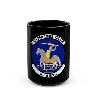 60th Aircraft Maintenance Squadron (U.S. Air Force) Black Coffee Mug-15oz-The Sticker Space