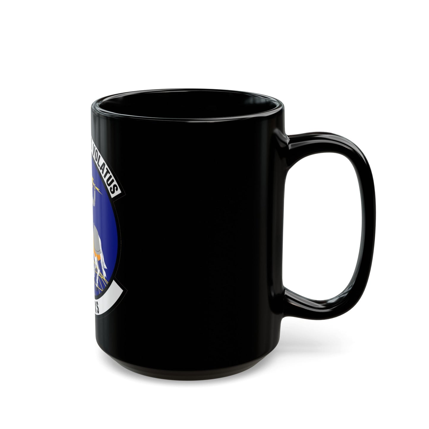 60th Aircraft Maintenance Squadron (U.S. Air Force) Black Coffee Mug-The Sticker Space