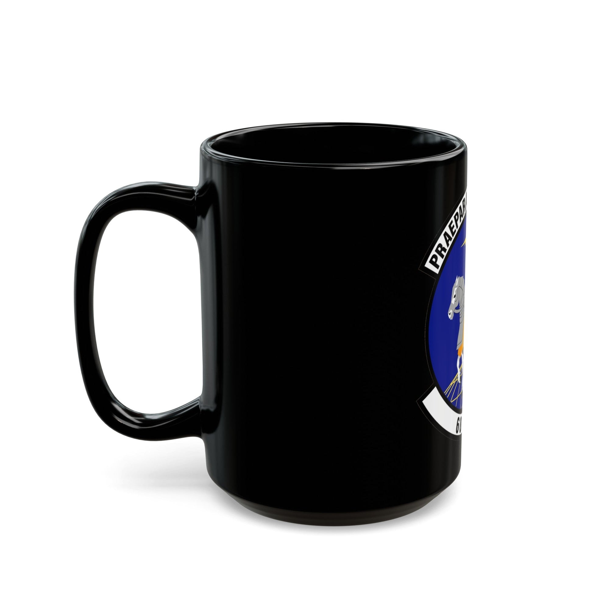 60th Aircraft Maintenance Squadron (U.S. Air Force) Black Coffee Mug-The Sticker Space