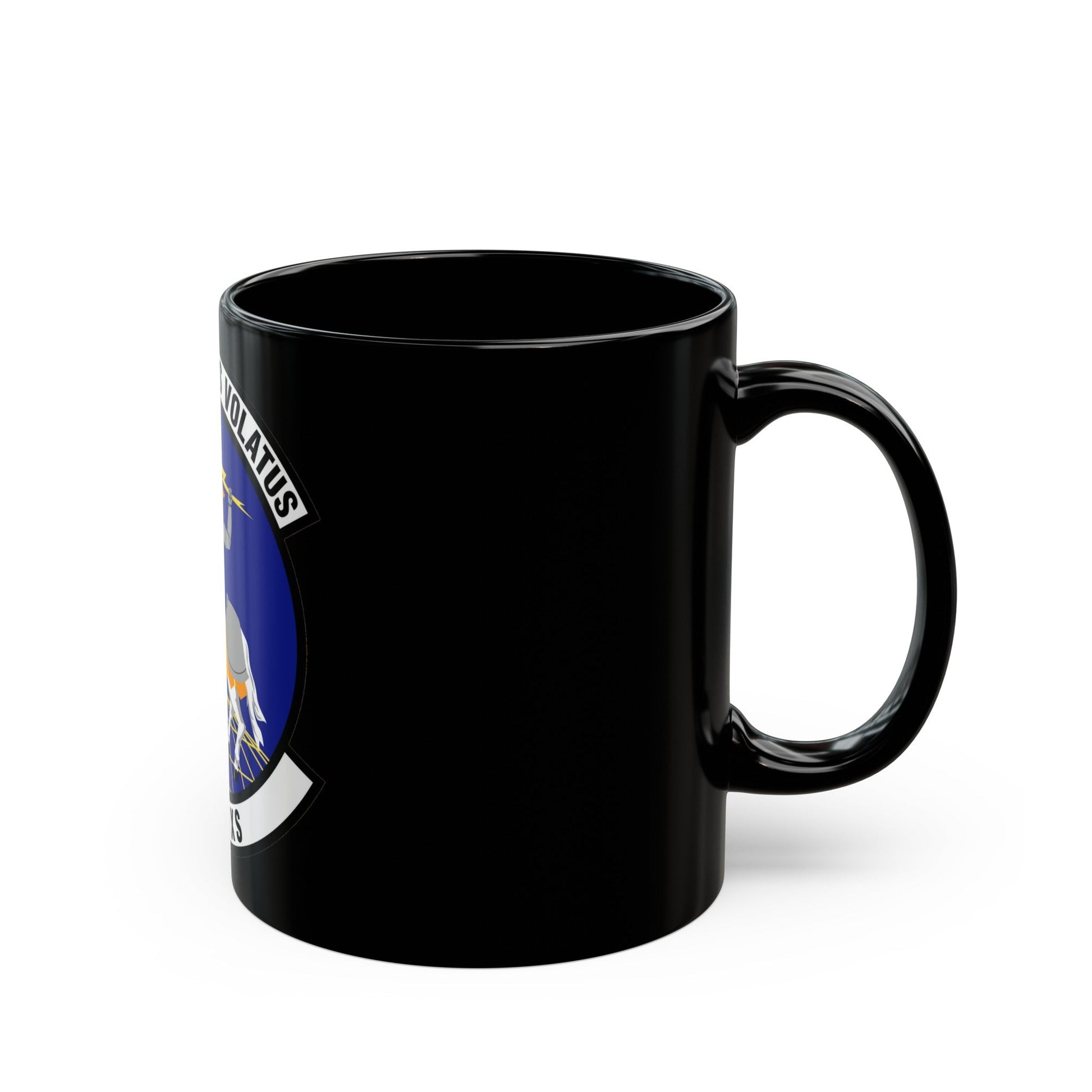 60th Aircraft Maintenance Squadron (U.S. Air Force) Black Coffee Mug-The Sticker Space