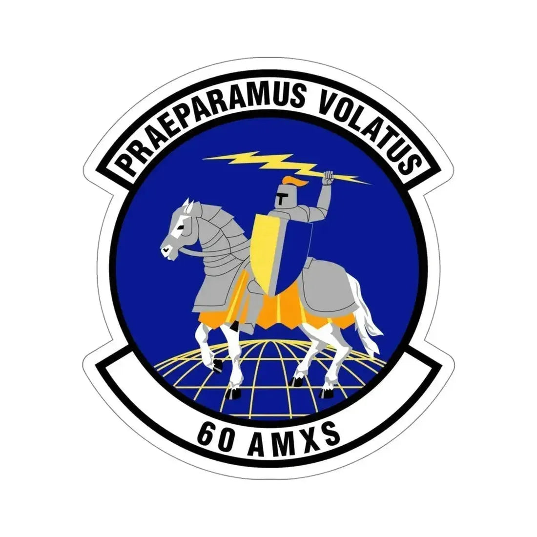 60th Aircraft Maintenance Squadron (U.S. Air Force) STICKER Vinyl Die-Cut Decal 5 Inch - The Sticker Space