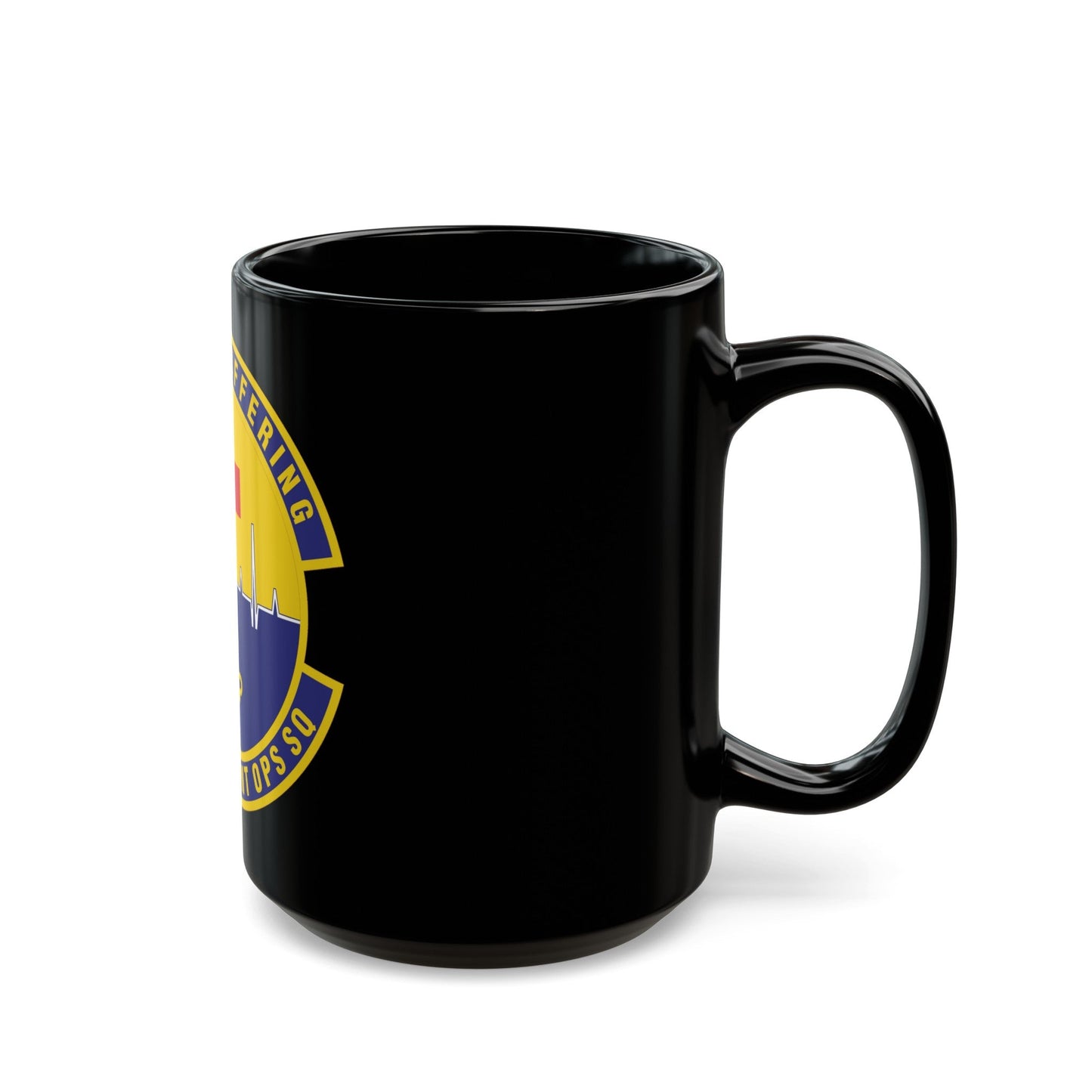 60th Inpatient Operations Squadron (U.S. Air Force) Black Coffee Mug-The Sticker Space