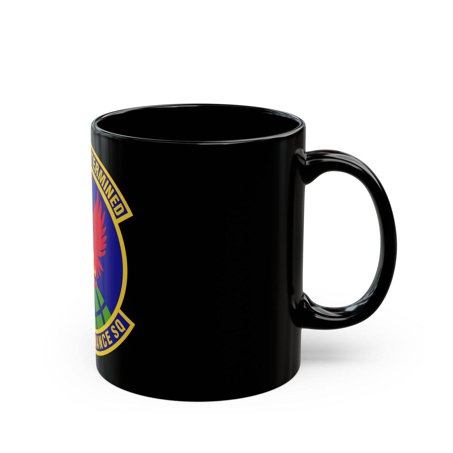 60th Maintenance Squadron (U.S. Air Force) Black Coffee Mug-The Sticker Space