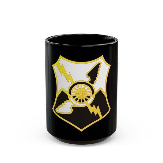 61 Air Defense Artillery Regiment (U.S. Army) Black Coffee Mug-15oz-The Sticker Space