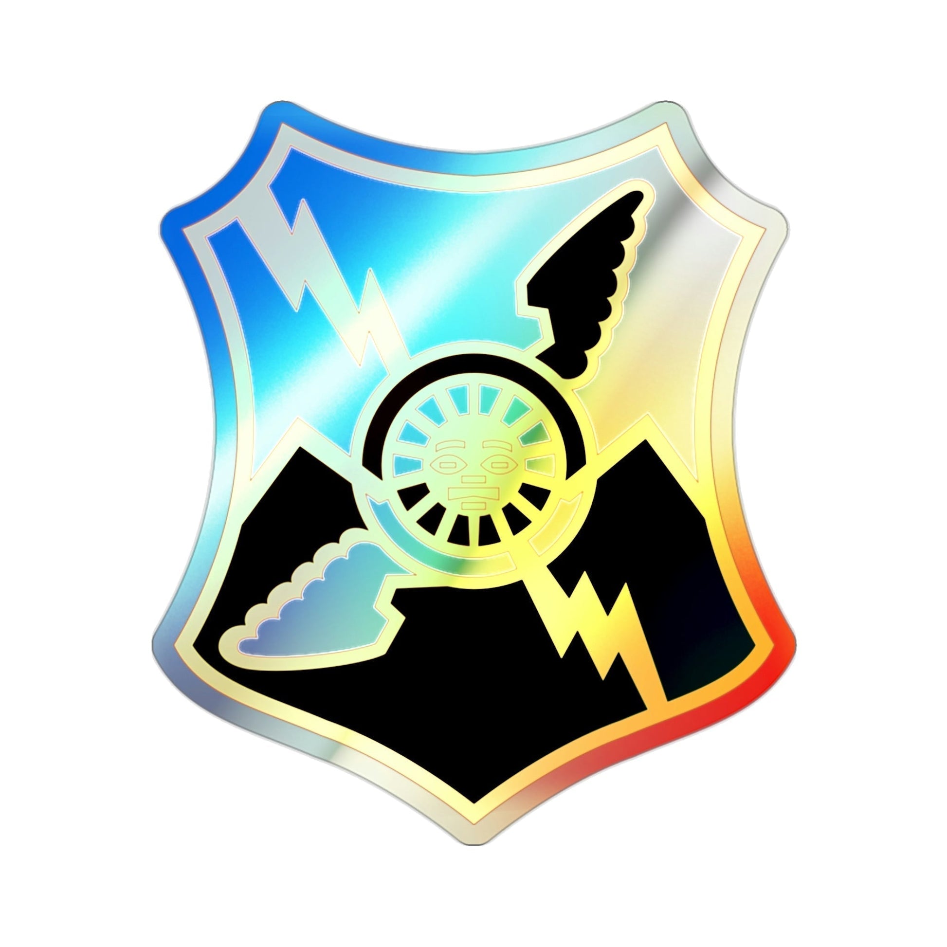 61 Air Defense Artillery Regiment (U.S. Army) Holographic STICKER Die-Cut Vinyl Decal-2 Inch-The Sticker Space