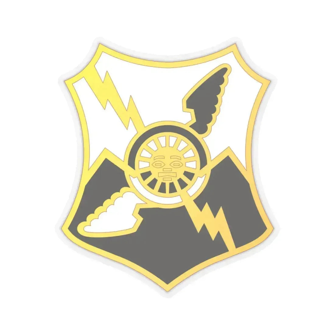 61 Air Defense Artillery Regiment (U.S. Army) STICKER Vinyl Kiss-Cut Decal 6 Inch Transparent - The Sticker Space