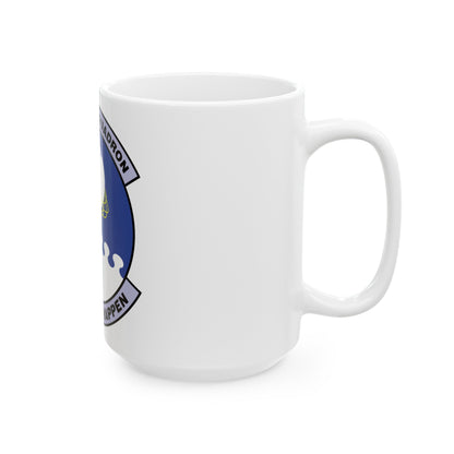 61 Communications Squadron AFSPC (U.S. Air Force) White Coffee Mug-The Sticker Space