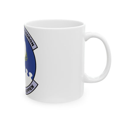 61 Communications Squadron AFSPC (U.S. Air Force) White Coffee Mug-The Sticker Space