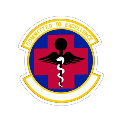61 Medical Squadron AFSPC (U.S. Air Force) STICKER Vinyl Die-Cut Decal 4 Inch - The Sticker Space