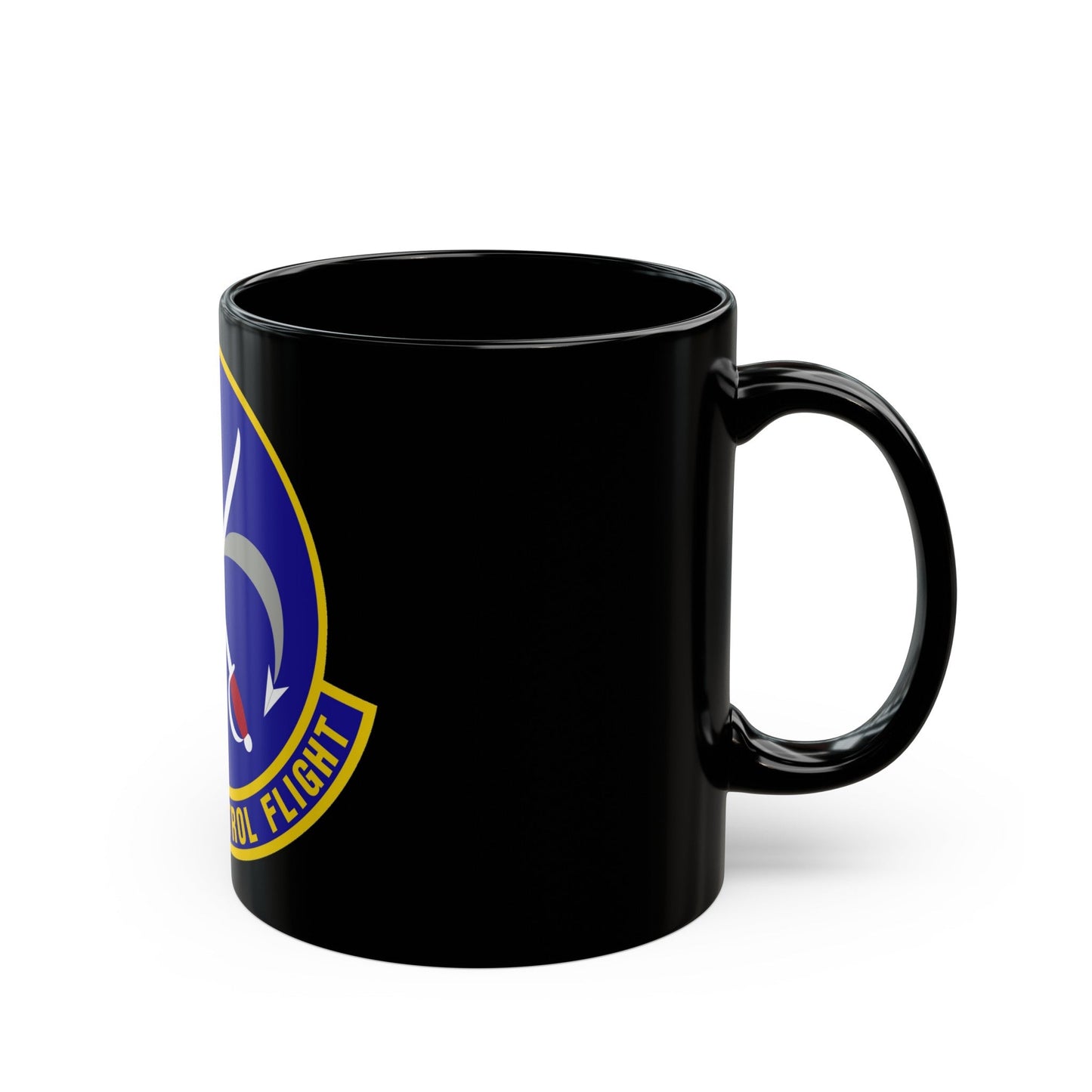 610 Air Control Flight PACAF (U.S. Air Force) Black Coffee Mug-The Sticker Space