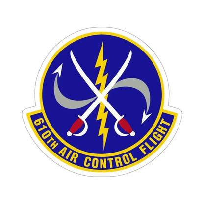610 Air Control Flight PACAF (U.S. Air Force) STICKER Vinyl Die-Cut Decal 3 Inch - The Sticker Space