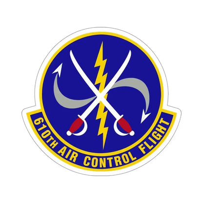 610 Air Control Flight PACAF (U.S. Air Force) STICKER Vinyl Die-Cut Decal 5 Inch - The Sticker Space