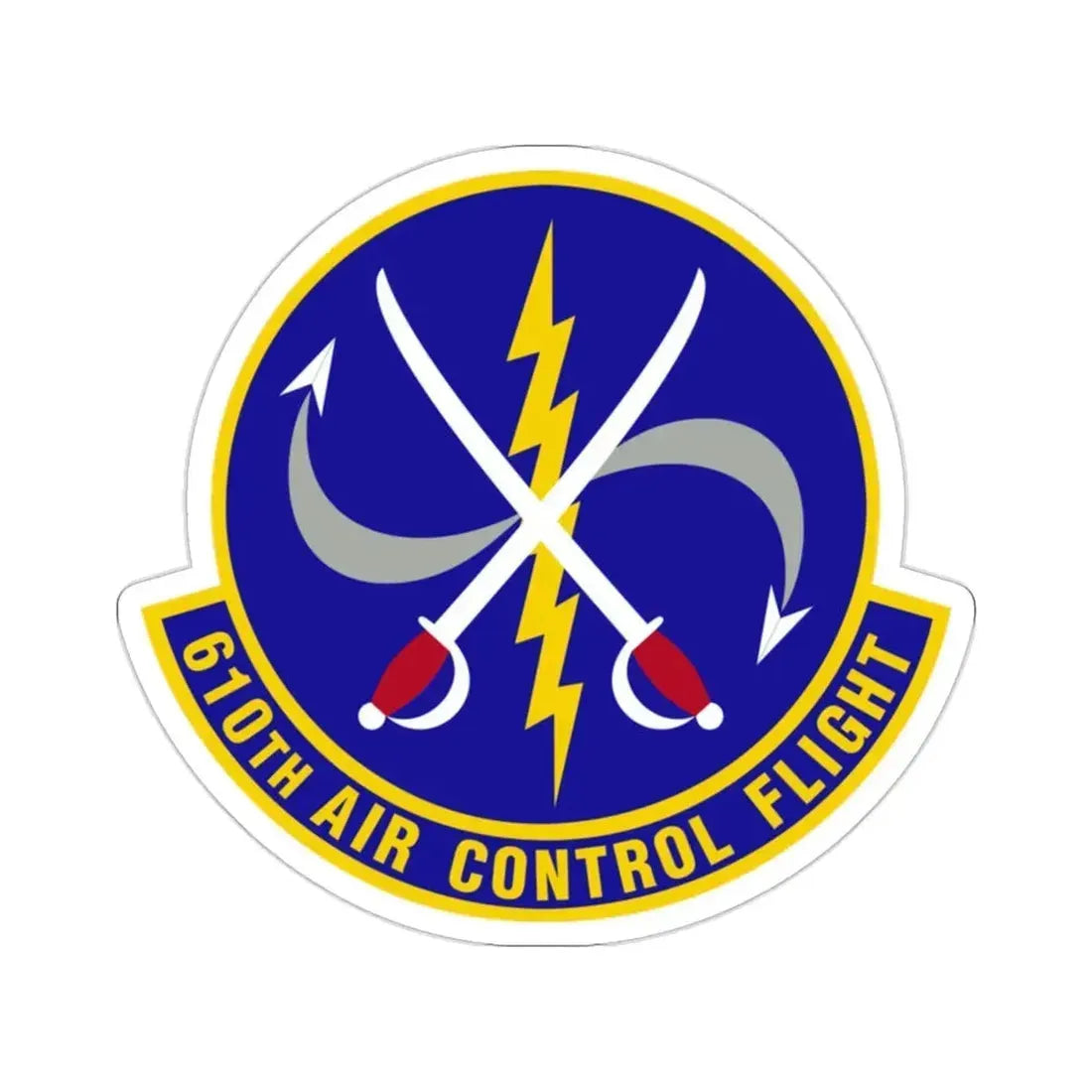 610 Air Control Flight PACAF (U.S. Air Force) STICKER Vinyl Die-Cut Decal - The Sticker Space