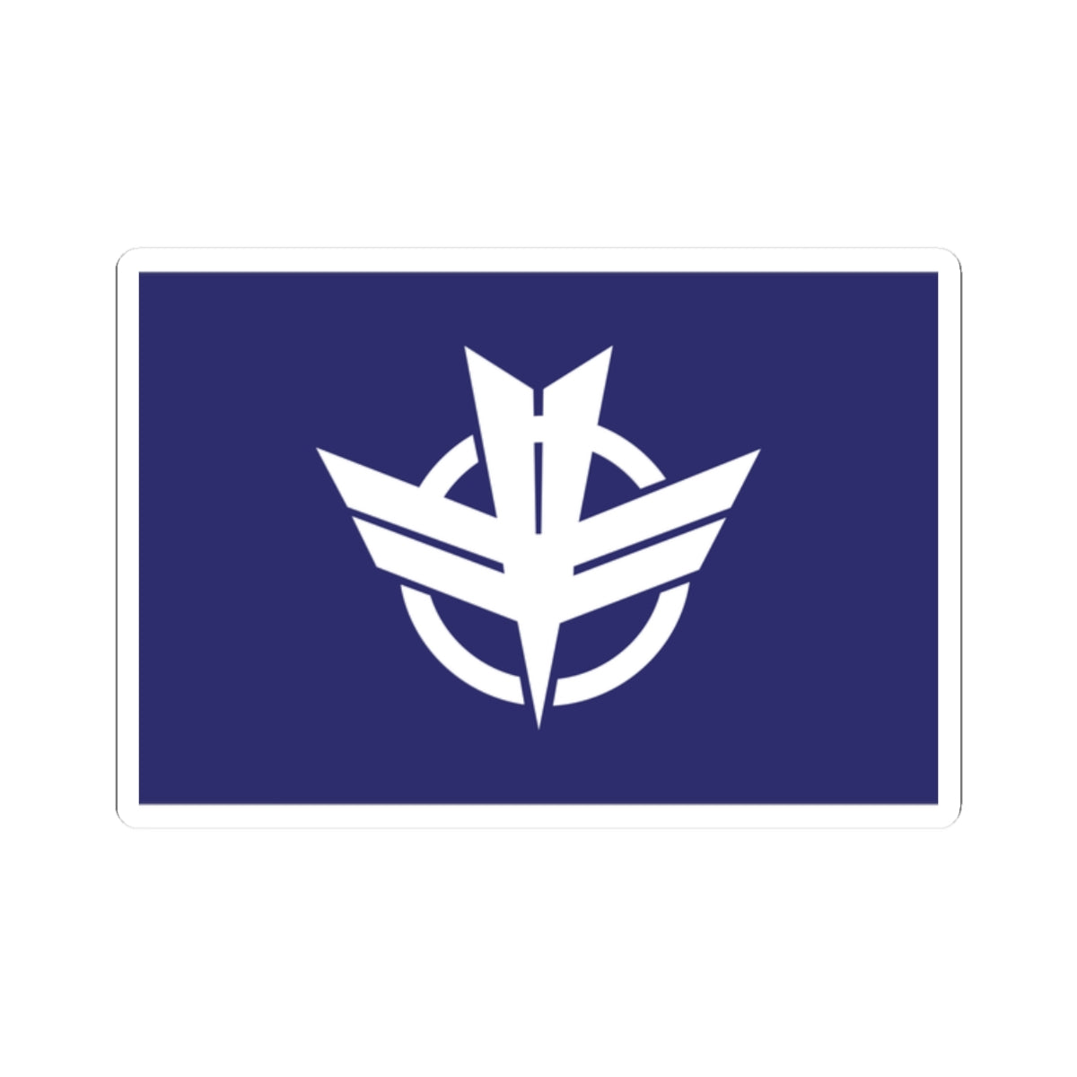 Flag of Shibata Miyagi (Japan) STICKER Vinyl Kiss-Cut Decal