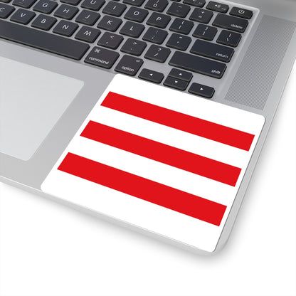 CHE Enge Flag (Switzerland) STICKER Vinyl Kiss-Cut Decal