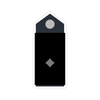 Naramenica odore pozornika HRZ i PZO (Croatia) (Military Rank) STICKER Vinyl Kiss-Cut Decal