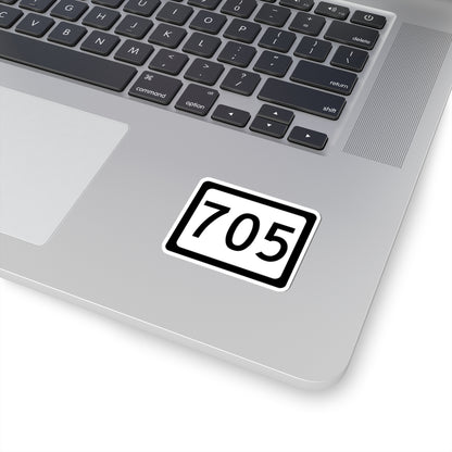 WV-705 (Virginia) (Road Sign) STICKER Vinyl Kiss-Cut Decal