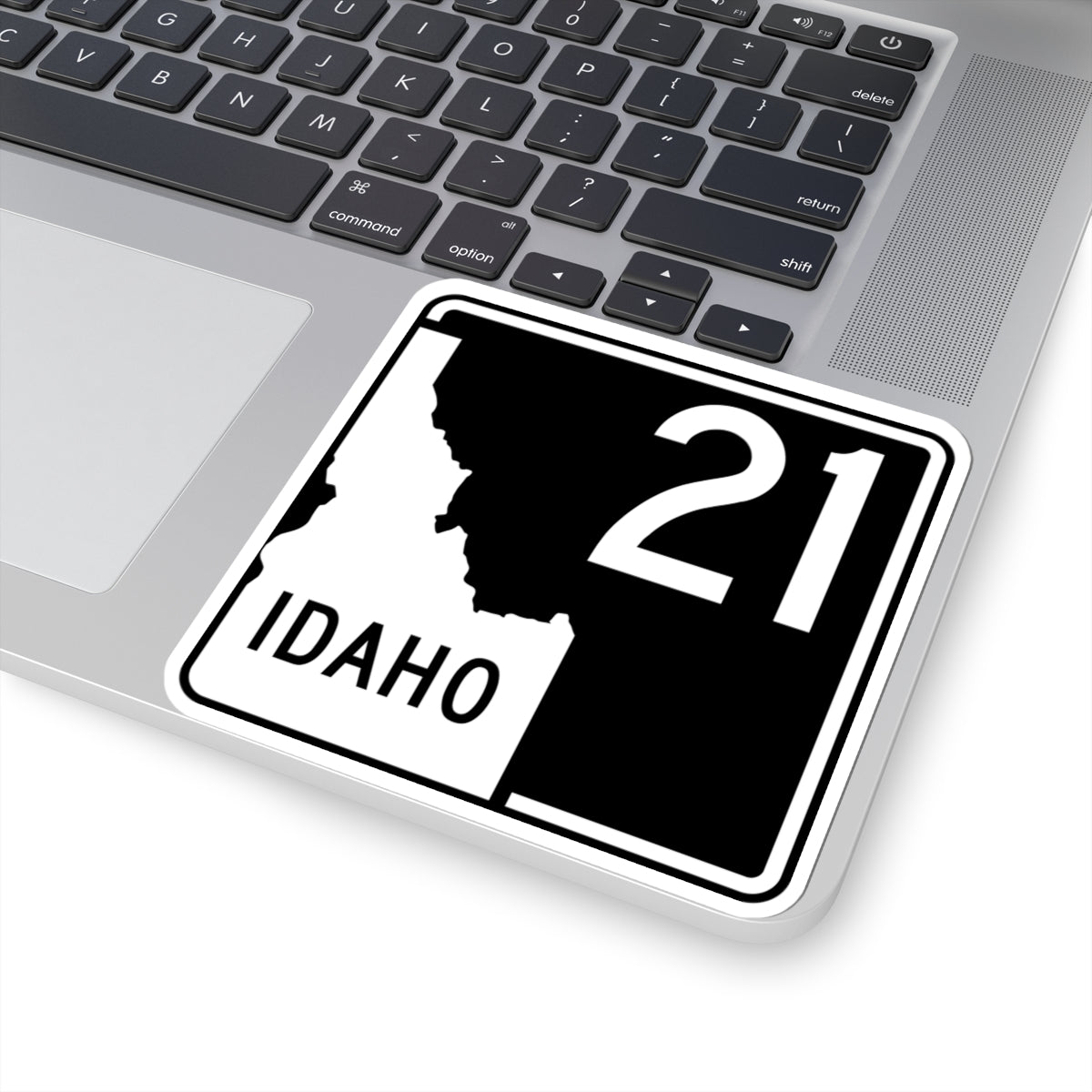 ID-21 (Idaho) (Road Sign) STICKER Vinyl Kiss-Cut Decal