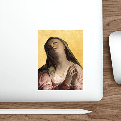 ZUCCARO, Federico - Assumption of the Virgin (detail) (Artwork) STICKER Vinyl Die-Cut Decal