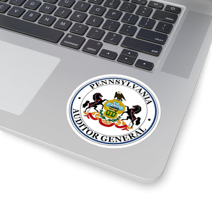 Seal of the Auditor General of Pennsylvania - STICKER Vinyl Kiss-Cut Decal