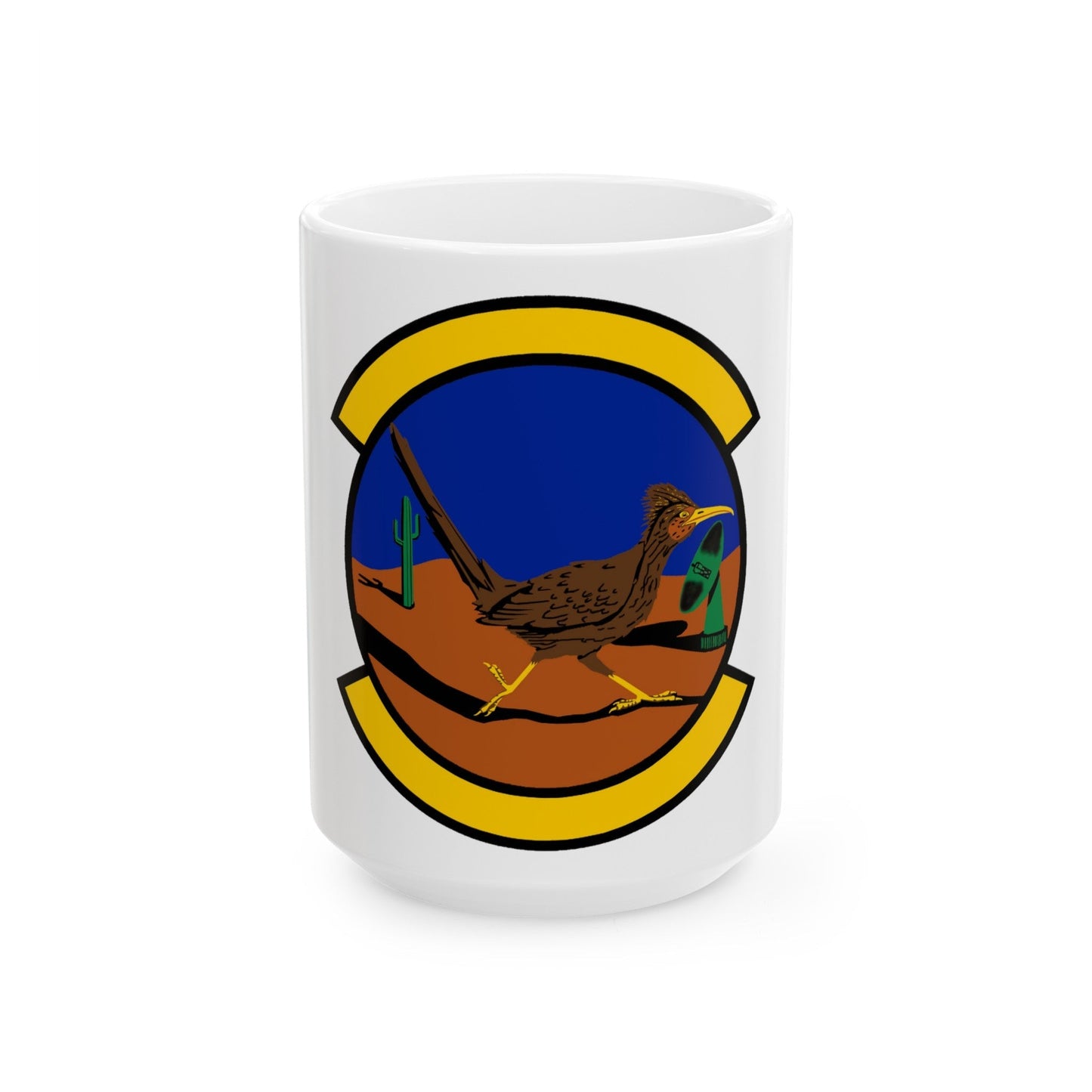 612 Air Communications Squadron ACC (U.S. Air Force) White Coffee Mug-15oz-The Sticker Space