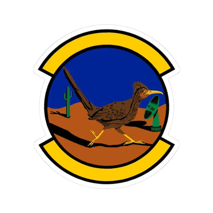 612 Air Communications Squadron ACC (U.S. Air Force) STICKER Vinyl Kiss-Cut Decal 3 Inch White - The Sticker Space