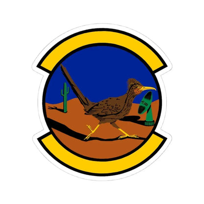 612 Air Communications Squadron ACC (U.S. Air Force) STICKER Vinyl Kiss-Cut Decal 4 Inch White - The Sticker Space