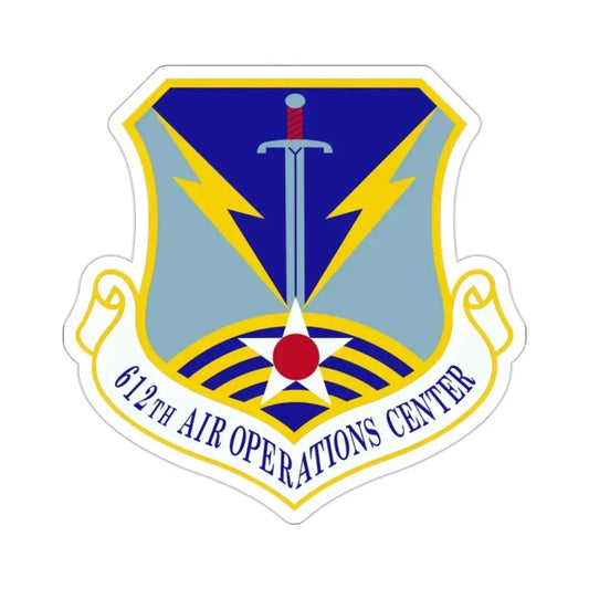 612 Air Operations Center ACC (U.S. Air Force) STICKER Vinyl Die-Cut Decal 2 Inch - The Sticker Space