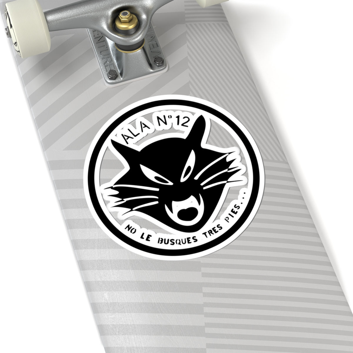 Ala12monocromo (Spain) (Coat of Arms) STICKER Vinyl Kiss-Cut Decal