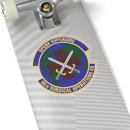 96th Surgical Operations Squadron (U.S. Air Force) STICKER Vinyl Kiss-Cut Decal