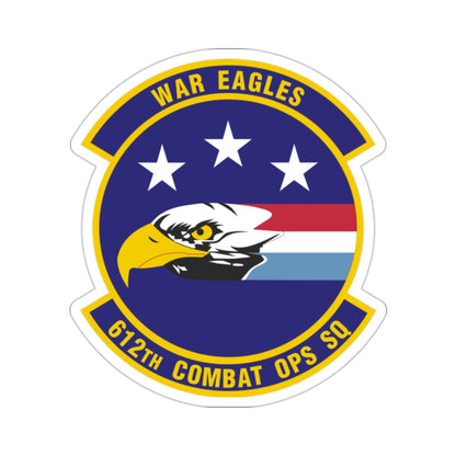 612th Combat Operations Squadron (U.S. Air Force) STICKER Vinyl Die-Cut Decal-2 Inch-The Sticker Space