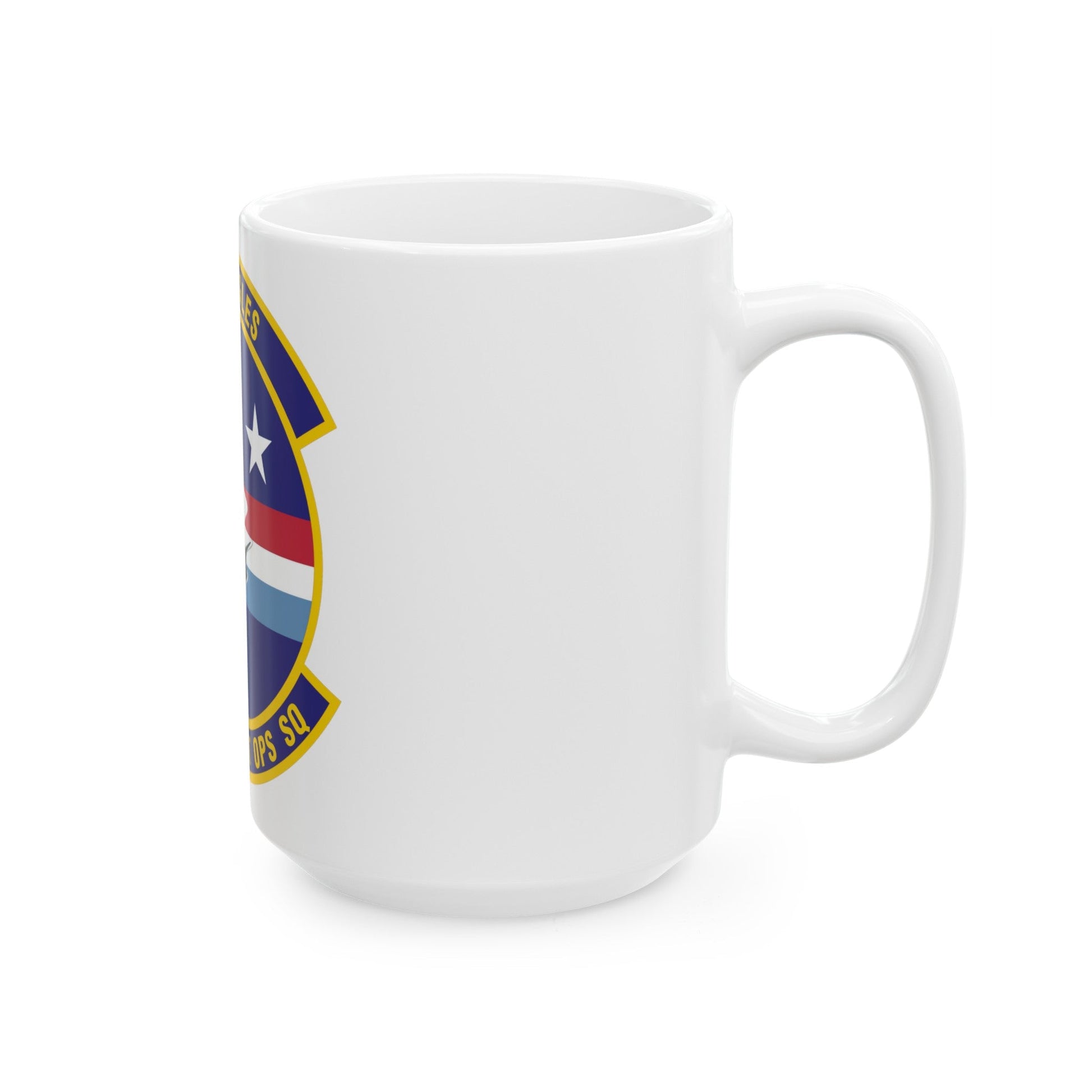 612th Combat Operations Squadron (U.S. Air Force) White Coffee Mug-The Sticker Space