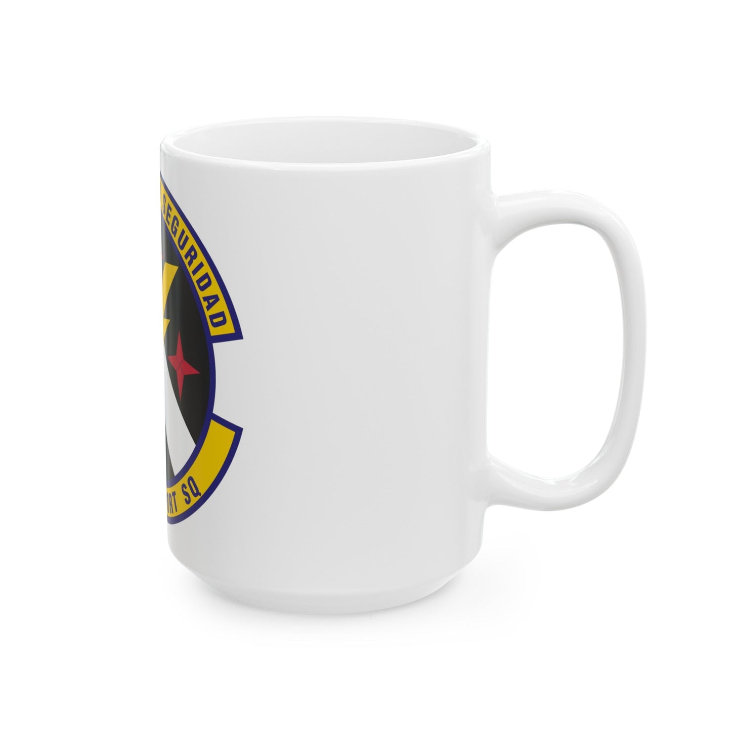 612th Support Squadron (U.S. Air Force) White Coffee Mug-The Sticker Space