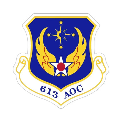 613 Air Operations Center PACAF (U.S. Air Force) STICKER Vinyl Die-Cut Decal 2 Inch - The Sticker Space