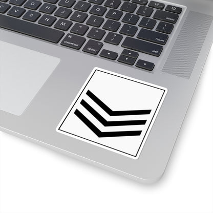 Kenya AirForce OR 6 (Kenya) (Military Rank) STICKER Vinyl Kiss-Cut Decal