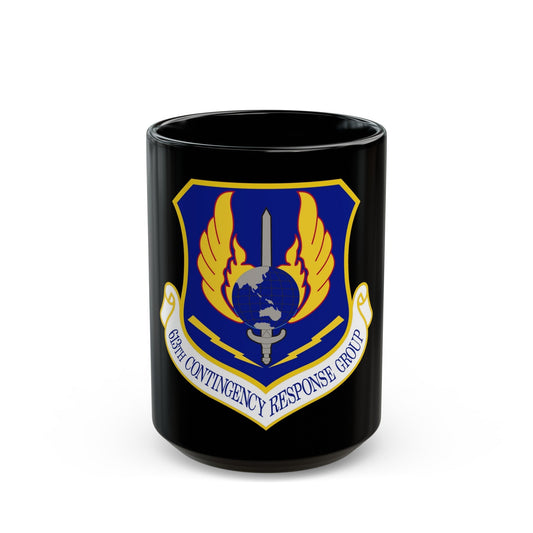 613th Contingency Response Group (U.S. Air Force) Black Coffee Mug-15oz-The Sticker Space