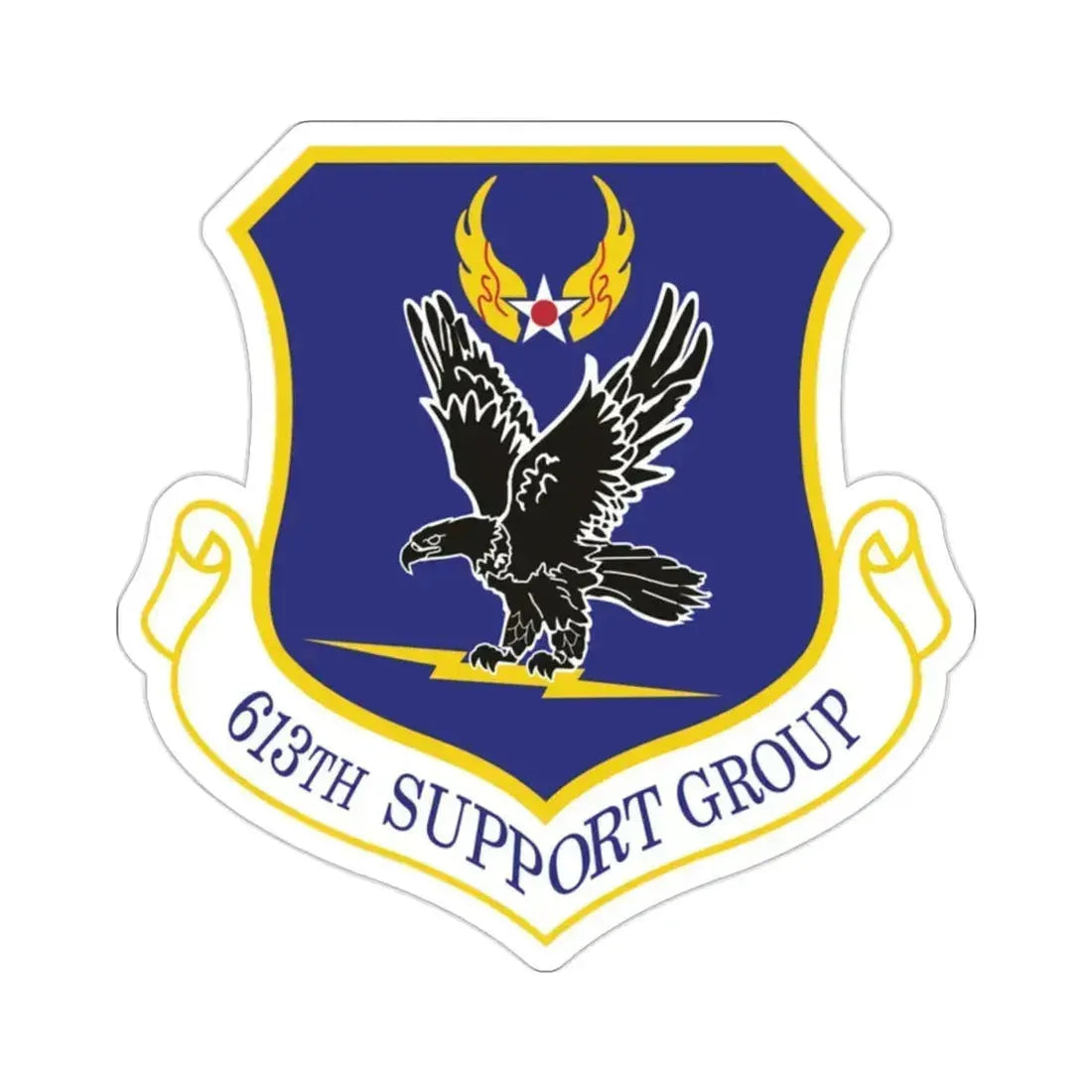 613th Support Group (U.S. Air Force) STICKER Vinyl Die-Cut Decal 2 Inch - The Sticker Space