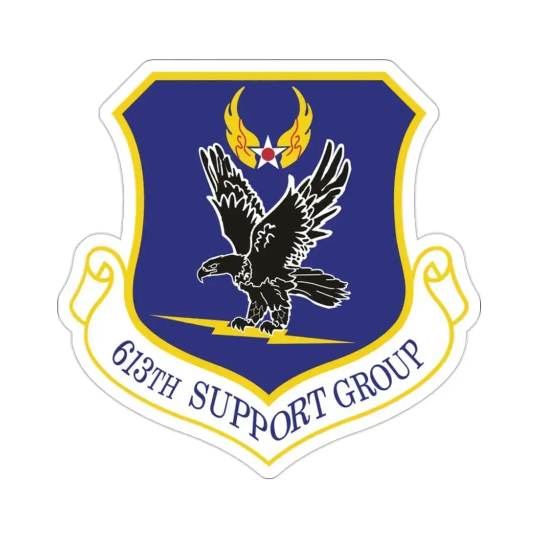 613th Support Group (U.S. Air Force) STICKER Vinyl Die-Cut Decal 2 Inch - The Sticker Space