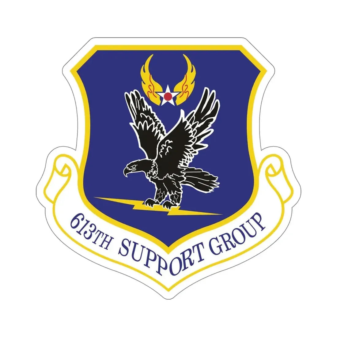 613th Support Group (U.S. Air Force) STICKER Vinyl Die-Cut Decal - The Sticker Space